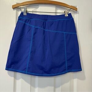 L.L. Bean kids girls skort size 14 purple blue teal athletic tennis athleisure